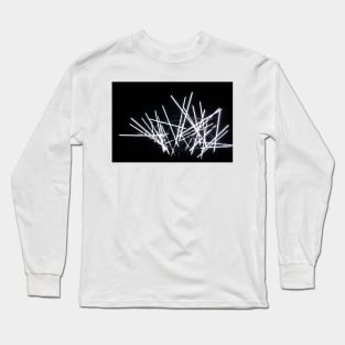 Black and white light abstract Long Sleeve T-Shirt